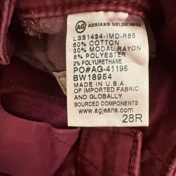 AG Prima, cigarette leg women’s jeans size 28R - Picture 4 of 7